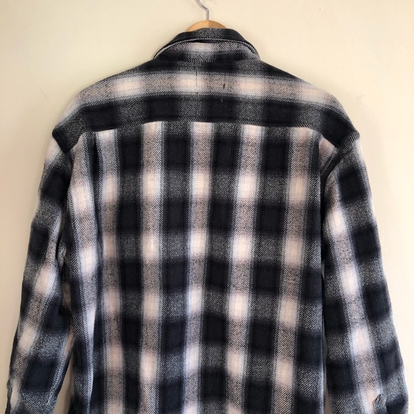 St John’s Bay Brawny Black Heavy Weight Flannel XL - Picture 7 of 7